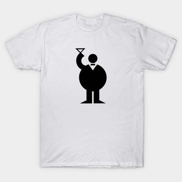 Toasting icon T-Shirt by ezioman